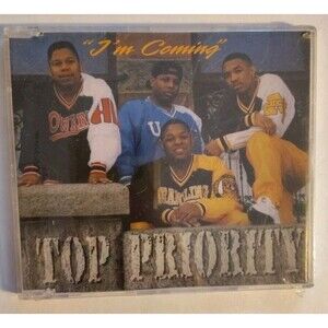 Top Priority I'm Coming Home Maxi CD Single Rare Sealed 1995 Hip Hop Vintage